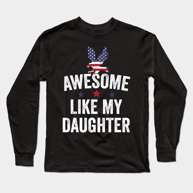 awesome daddy Long Sleeve T-Shirt by Pharmacy Tech Gifts